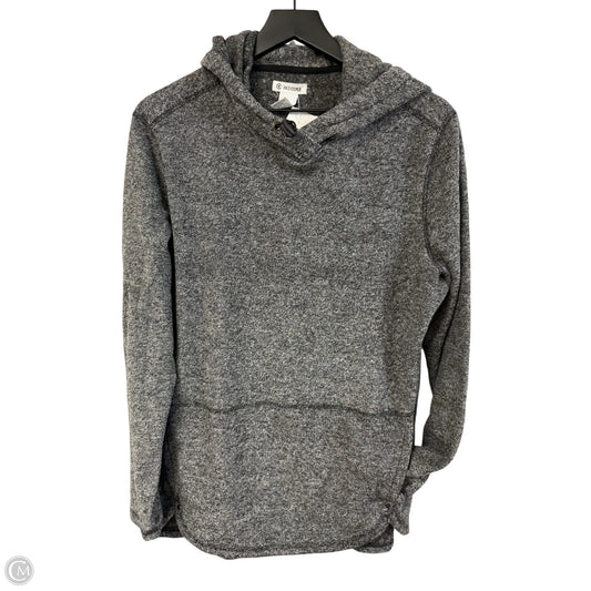 Sweatshirt Hoodie By Bke In Grey, Size: L