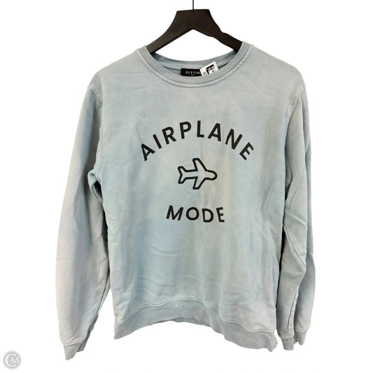 Sweatshirt Crewneck By Cmc In Blue, Size: M