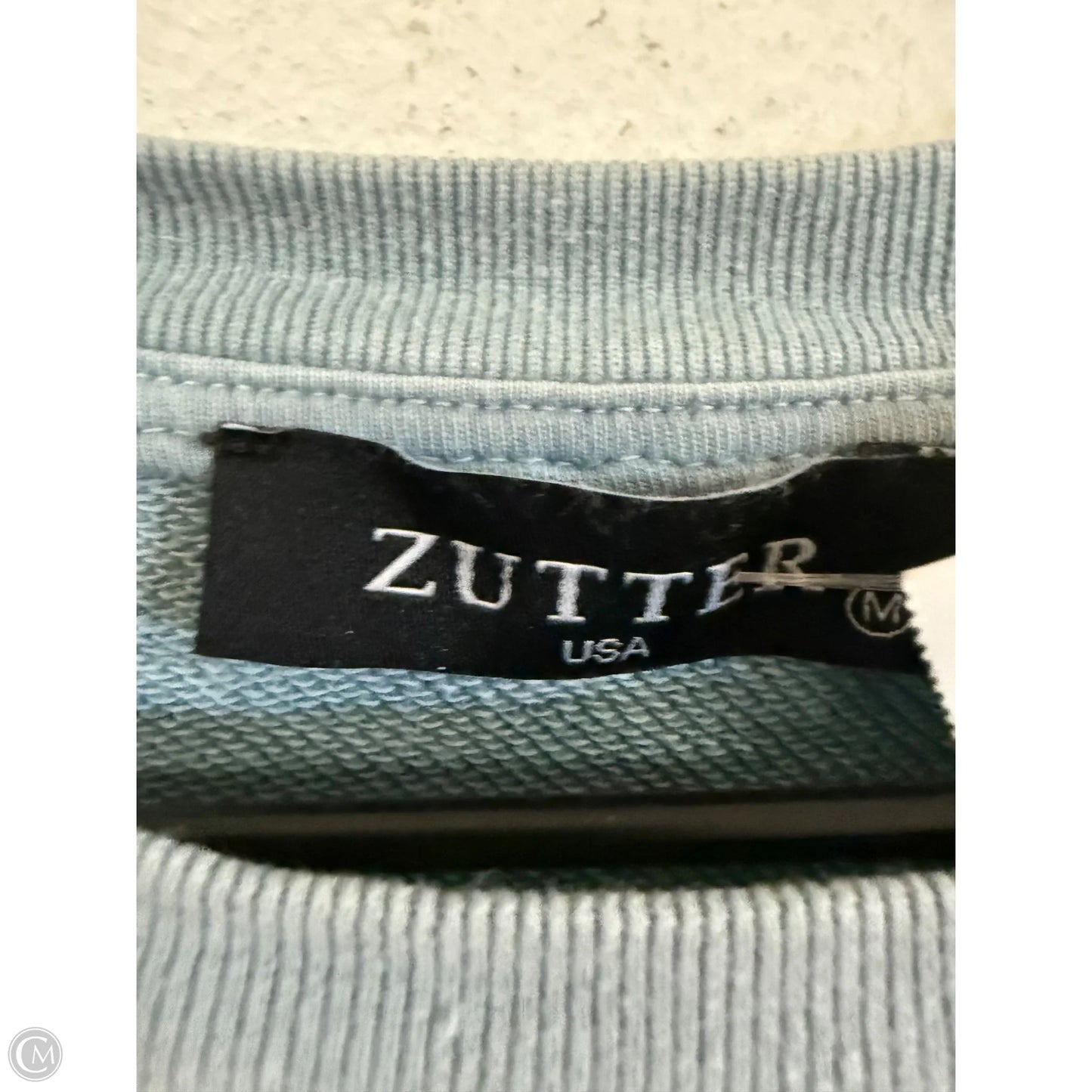 Sweatshirt Crewneck By Cmc In Blue, Size: M