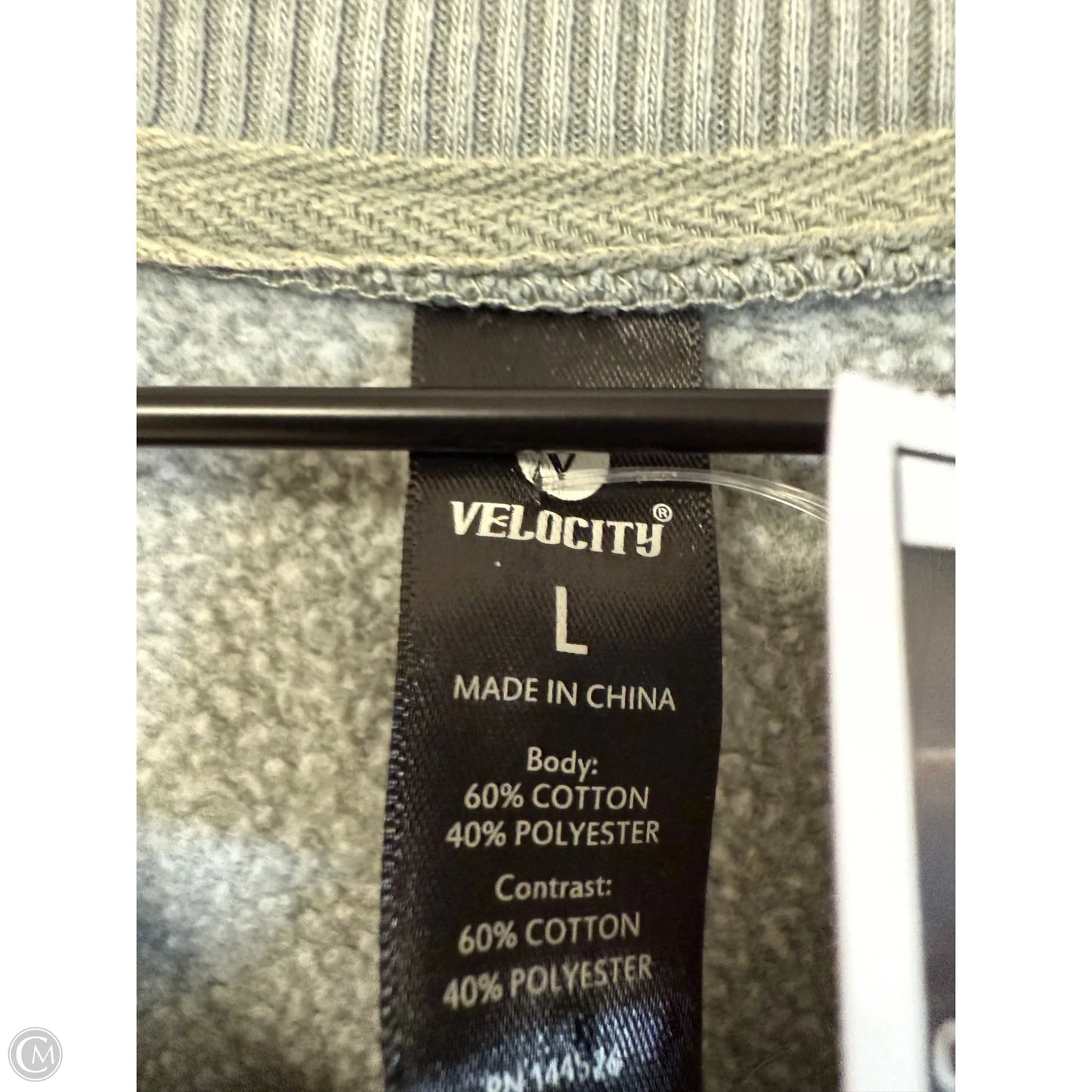 Sweatshirt Crewneck By Velocity In Green, Size: L