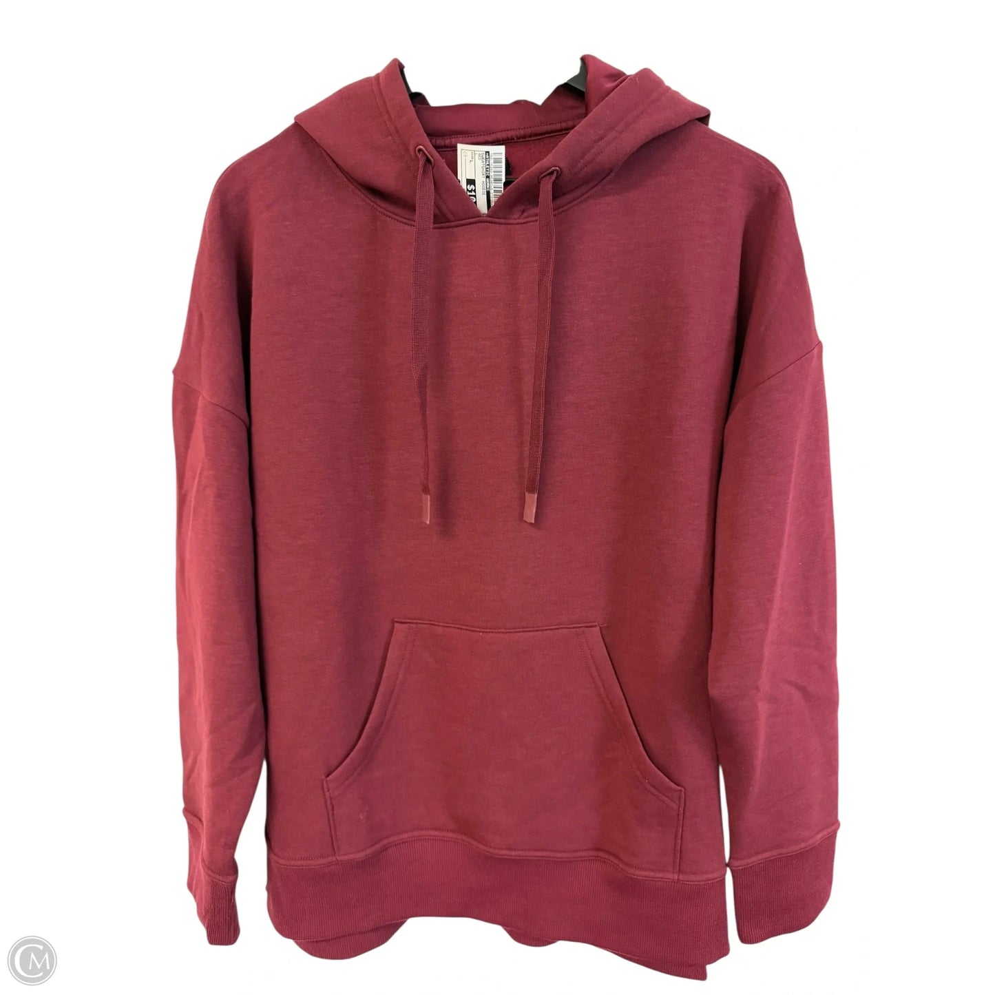 Sweatshirt Hoodie By Athletic Works In Red, Size: L