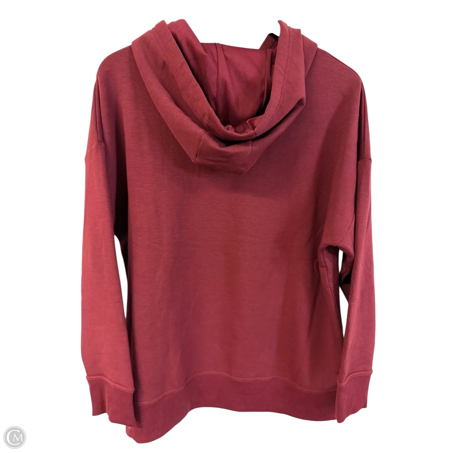 Sweatshirt Hoodie By Athletic Works In Red, Size: L