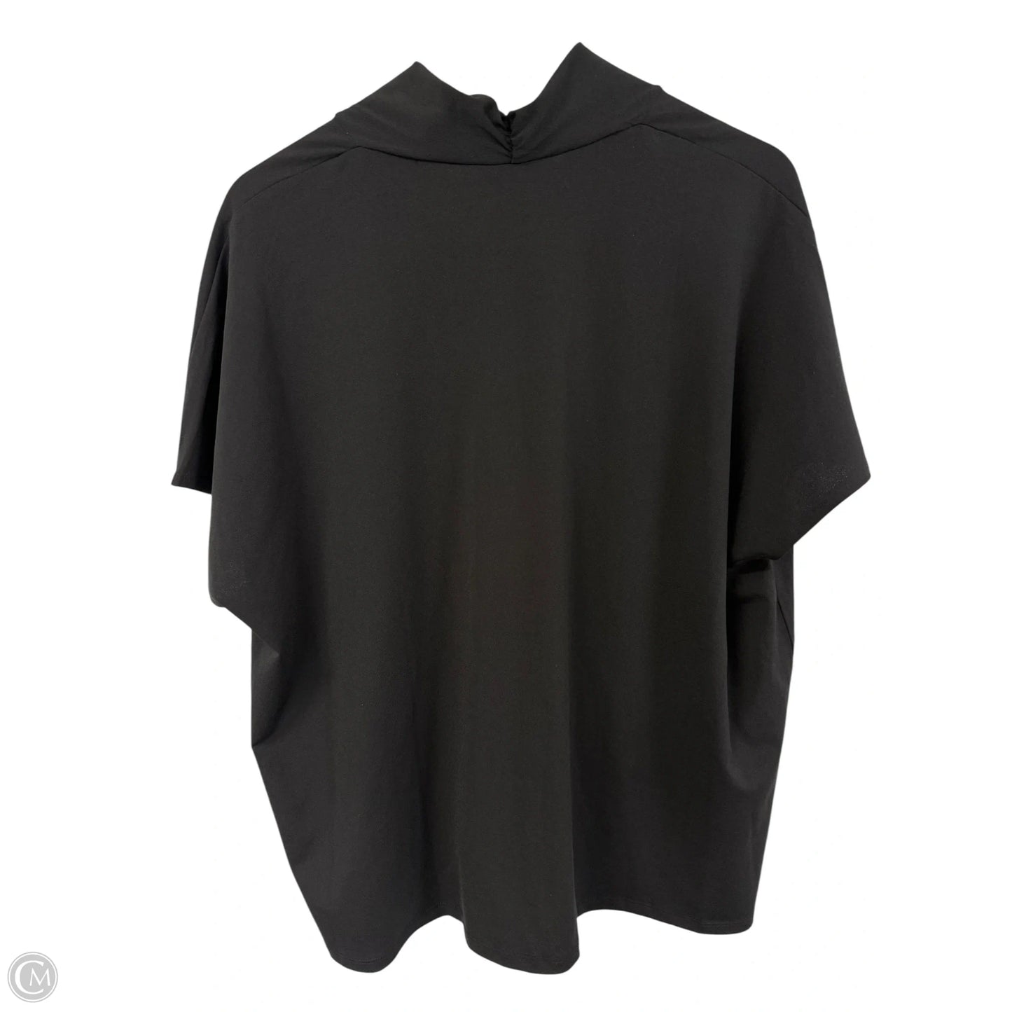 Top Short Sleeve By H&m In Black, Size: Xxl
