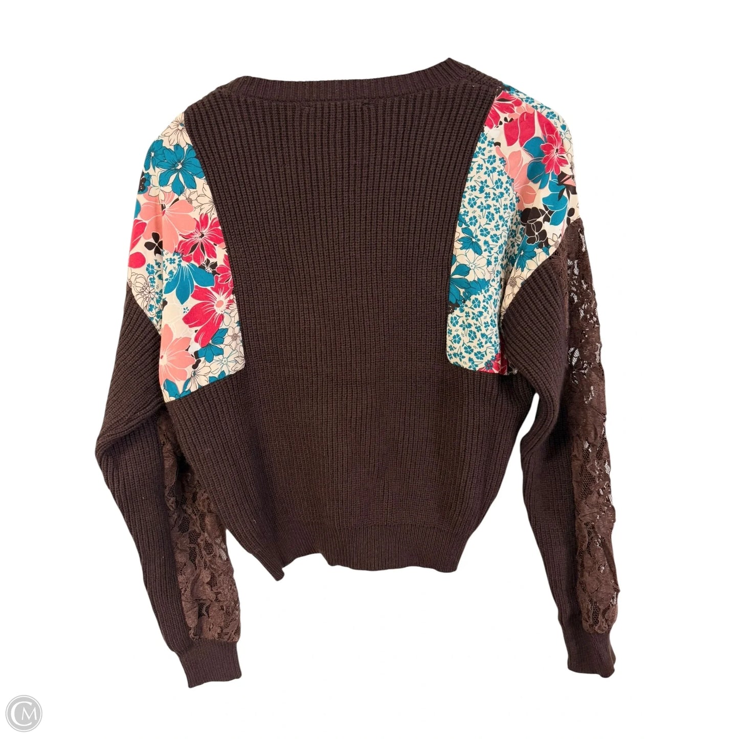 Sweater By Clothes Mentor In Brown, Size: S
