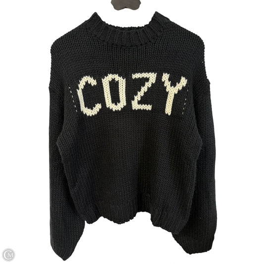 Sweater By Cmc In Black, Size: L