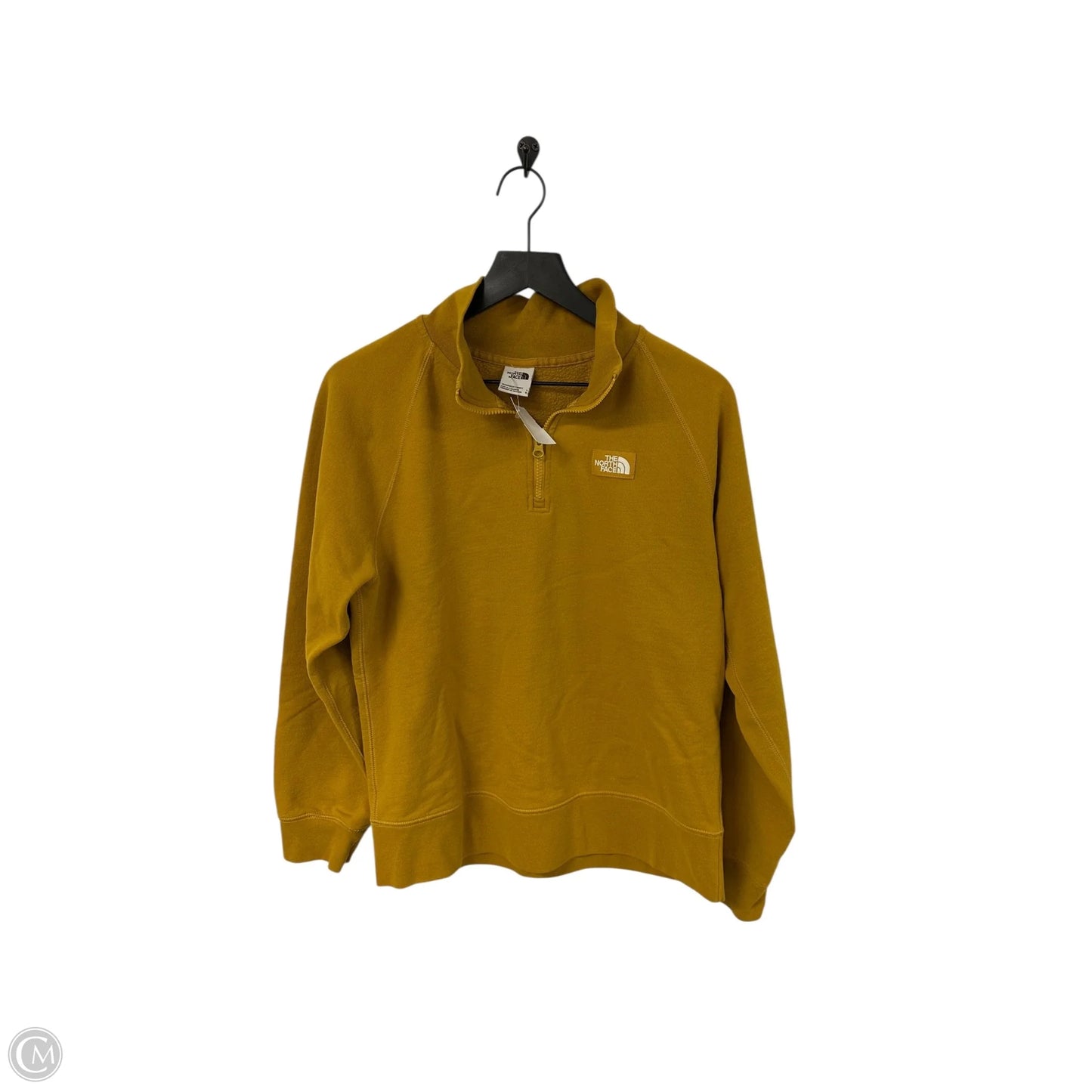 Sweatshirt Collar By The North Face In Yellow, Size: L