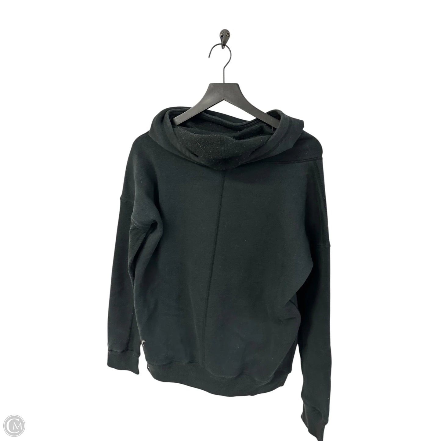 Sweatshirt Hoodie By Zyia In Black, Size: M