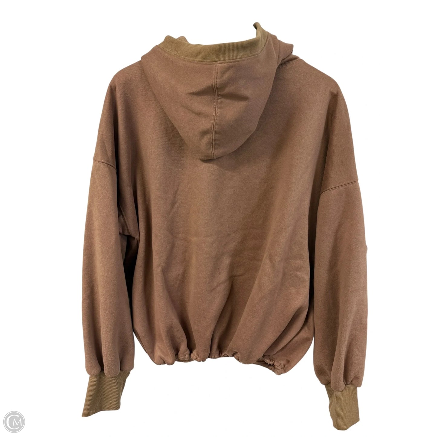 Sweatshirt Hoodie By Bibi In Brown, Size: S