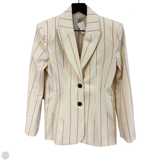 Blazer By Worthington In Cream, Size: S
