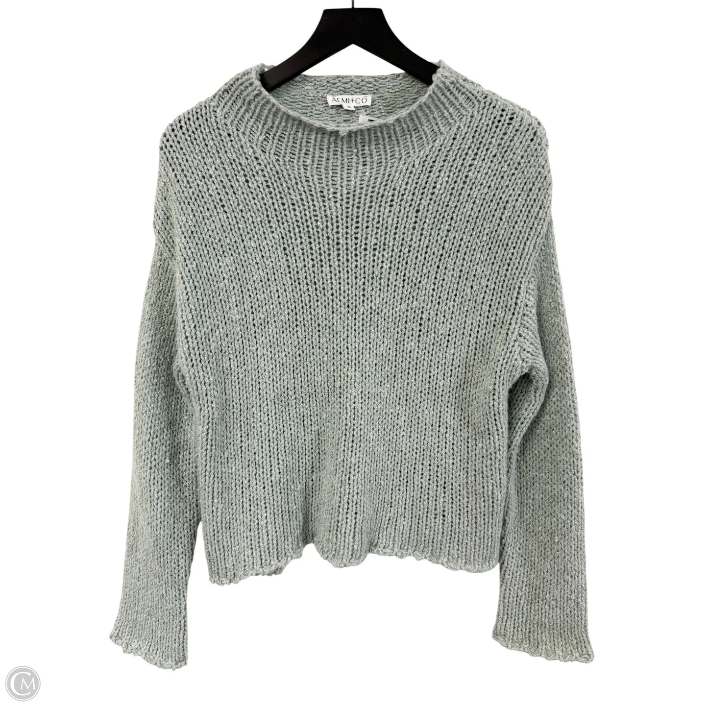 Sweater By Clothes Mentor In Aqua, Size: S