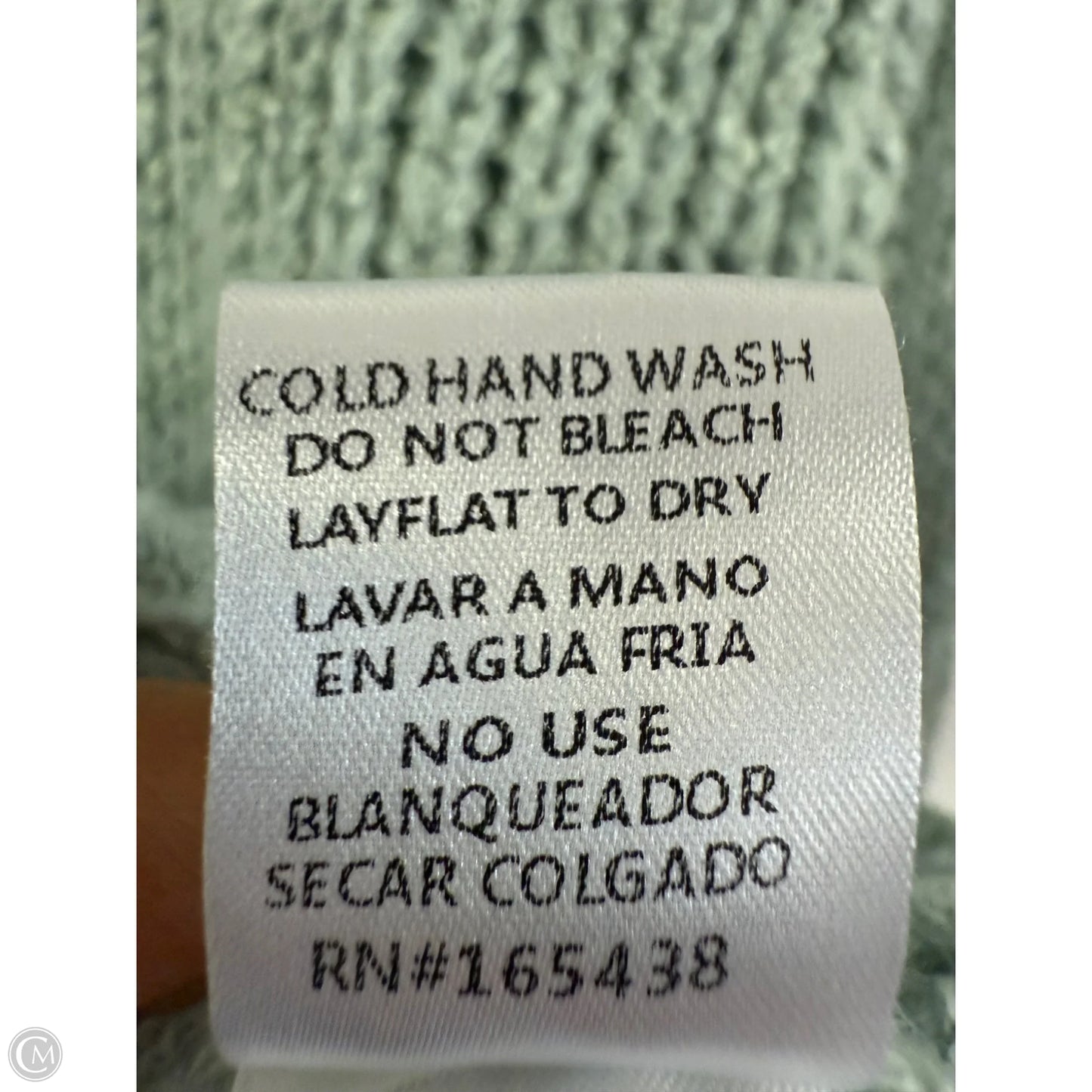 Sweater By Clothes Mentor In Aqua, Size: S