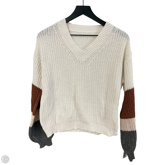 Sweater By Cme In White, Size: M