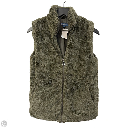 Vest Faux Fur & Sherpa By Democracy In Green, Size: Xs