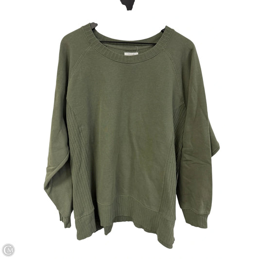 Sweatshirt Crewneck By Maurices In Green, Size: Xl