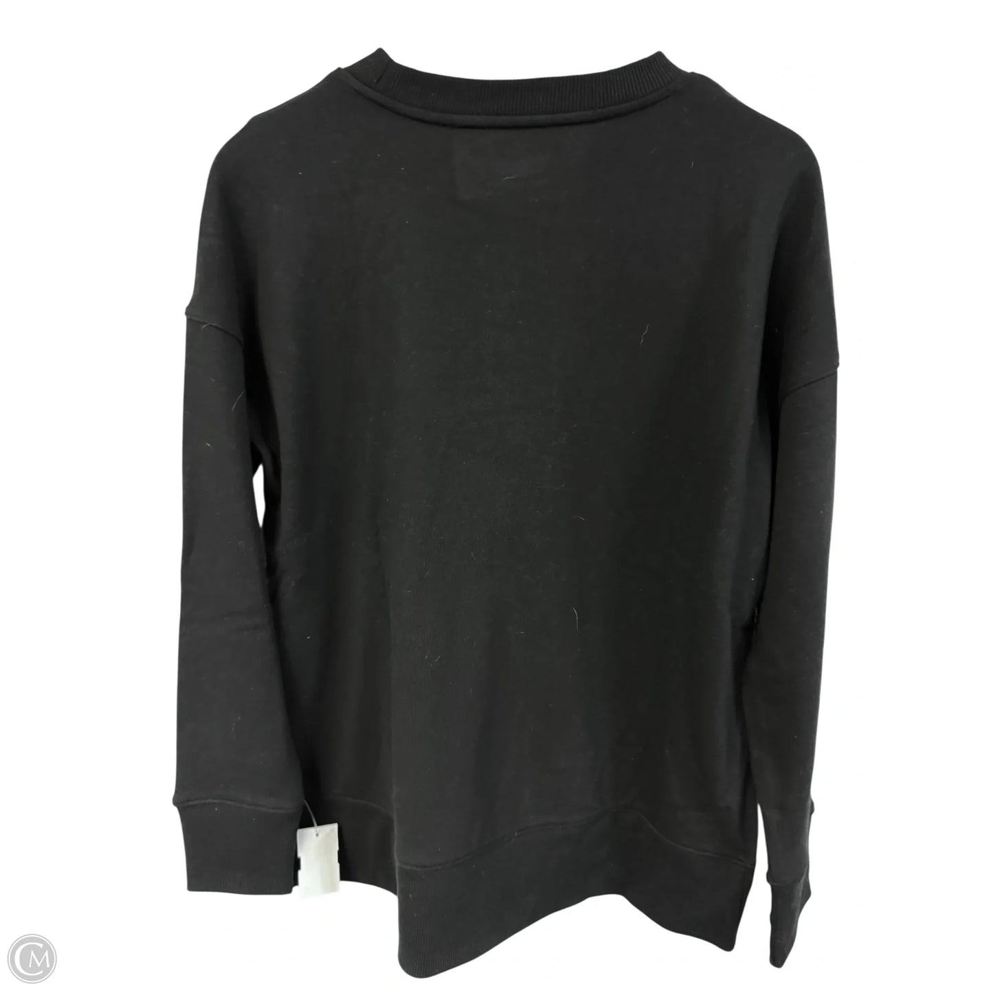 Sweatshirt Crewneck By Time And Tru In Black, Size: S