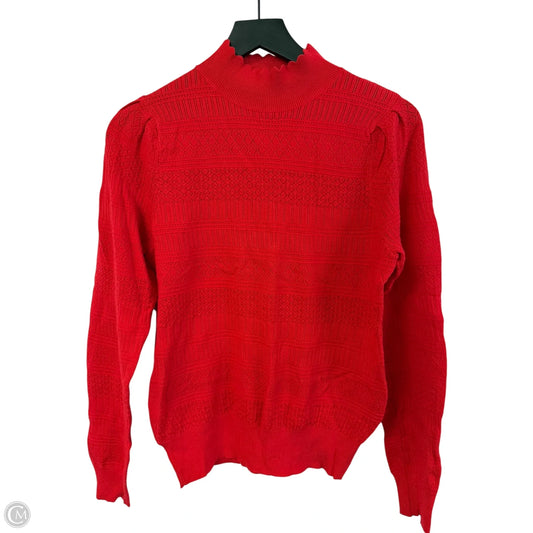 Sweater By Cmc In Red, Size: S