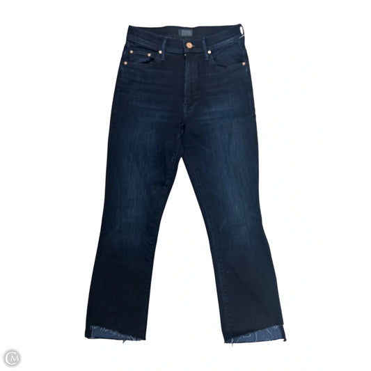 Jeans Straight By Mother Jeans In Blue Denim, Size: 2