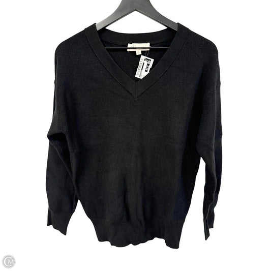 Sweater By Philosophy In Black, Size: S