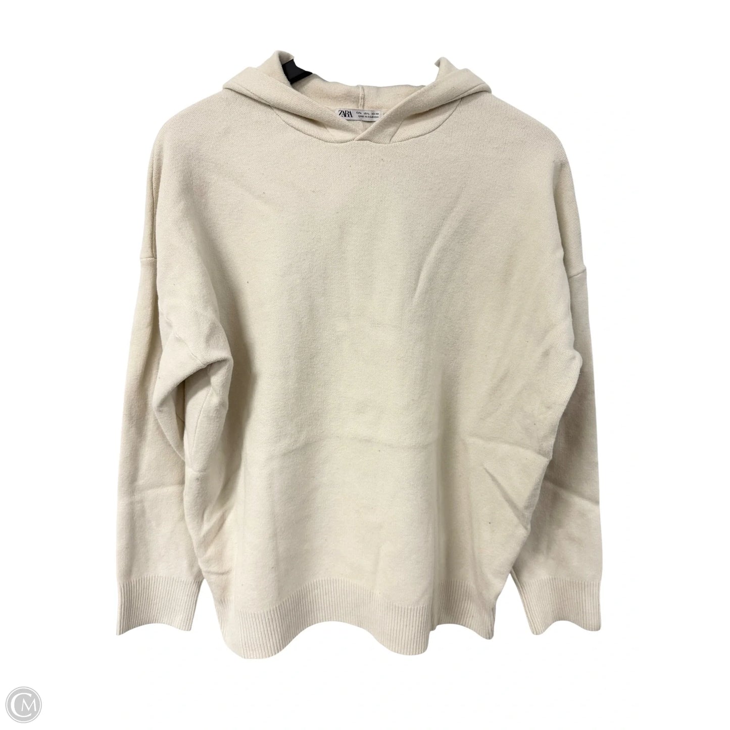 Sweater By Zara In Cream, Size: L