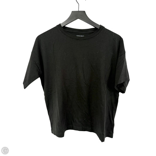 Top Short Sleeve Basic By Christian Siriano In Black, Size: M